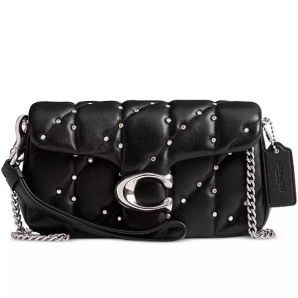 Coach Handbags - Coach Tabby Crossbody/Wristlet Pillow Quilting And Crystal Rivets NWT